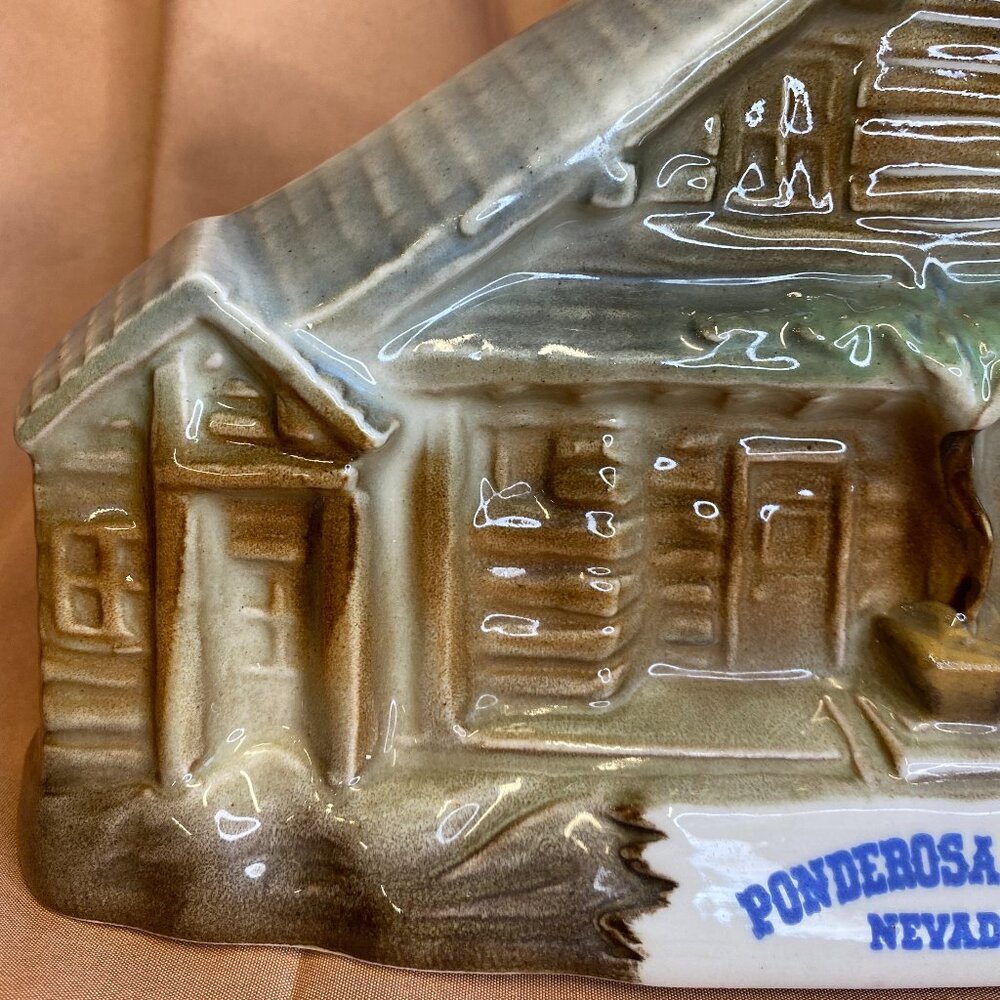 1969 Genuine Regal China Ponderosa Ranch Nevada James Bean Whiskey Decanter - Picture 3 of 14